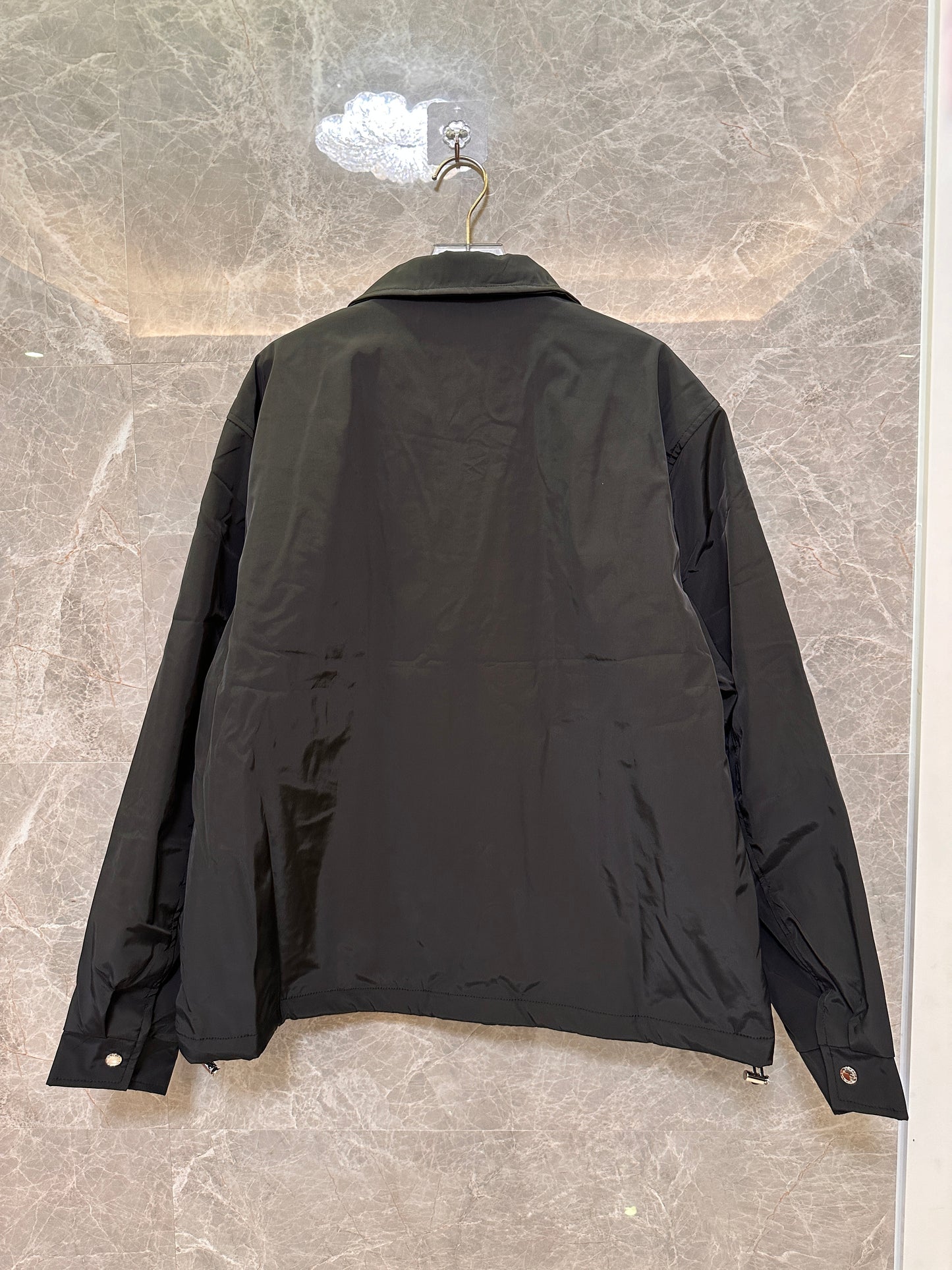 Prada classic black nylon jacket