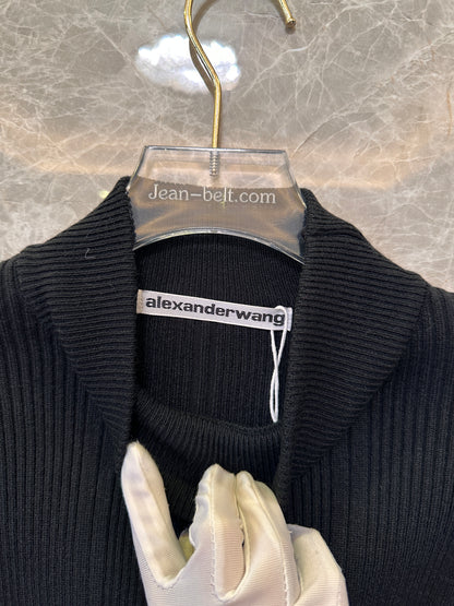 Alexander Wang ribbed turtleneck sweater