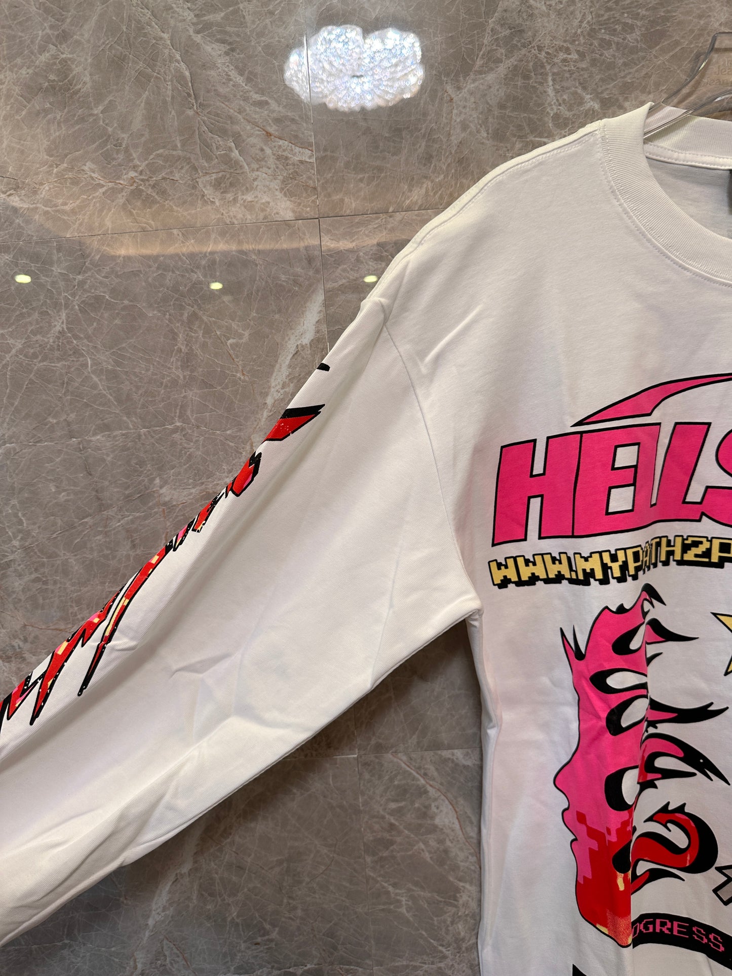 Hellstar graphic long-sleeve t-shirt