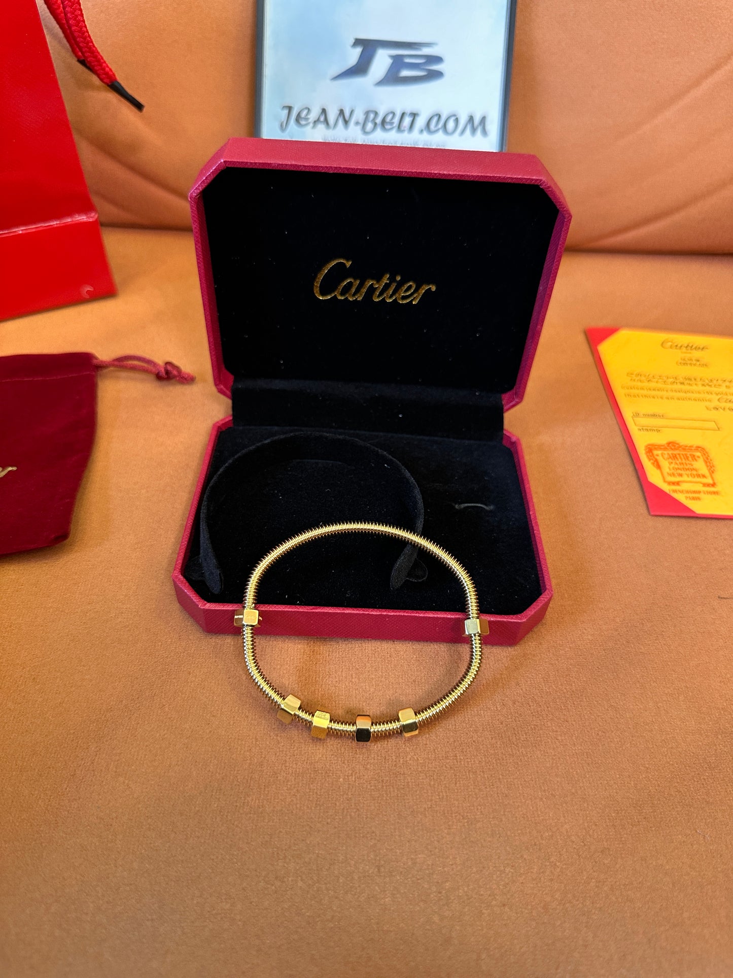 Cartier gold love bracelet