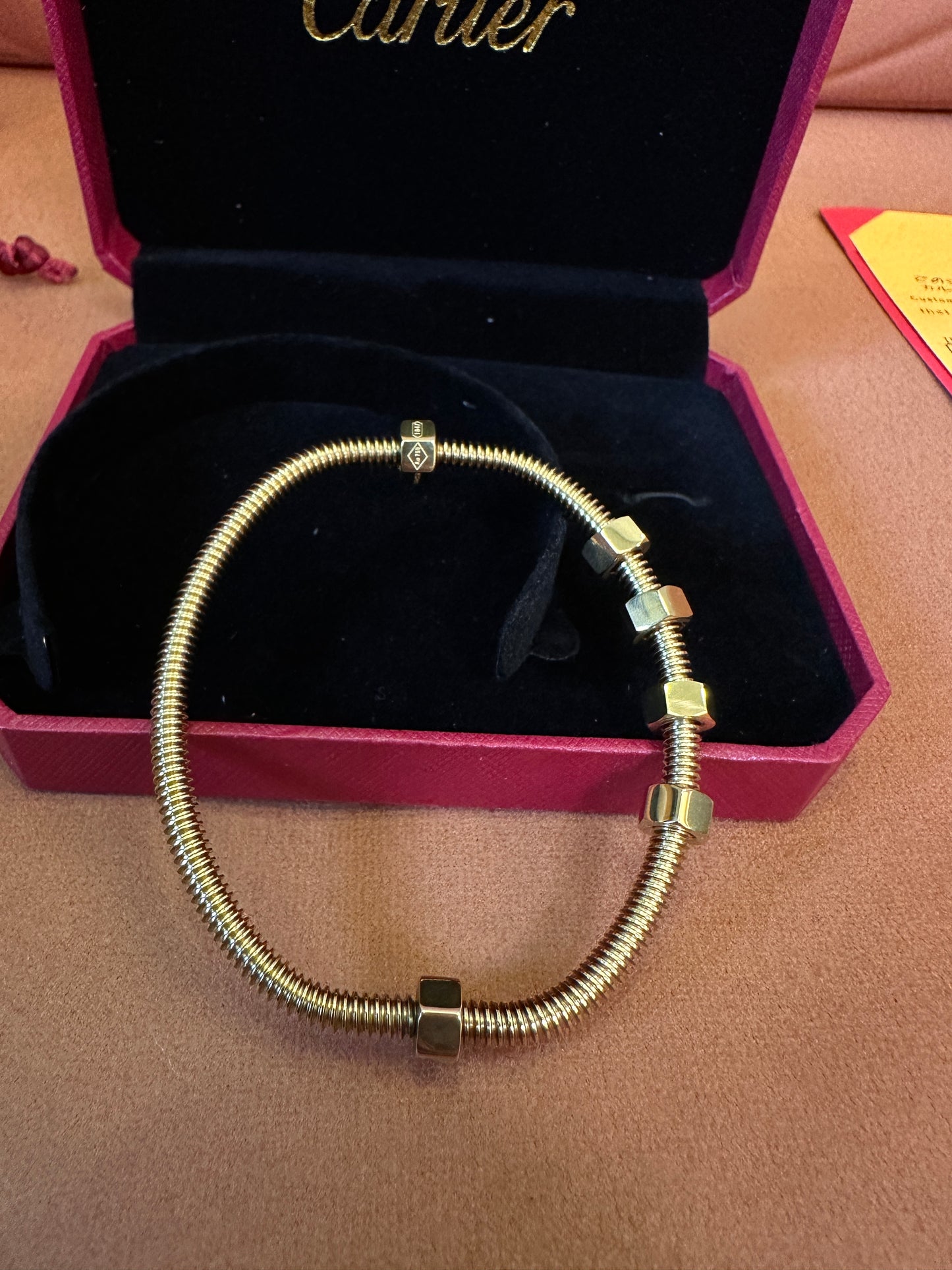 Cartier gold love bracelet