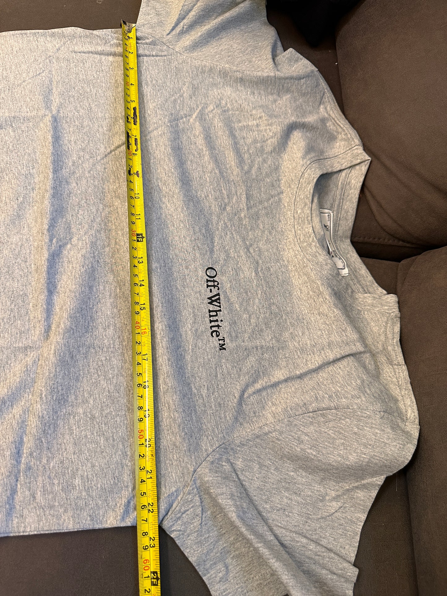 Off-White grey short sleeve t-shirt