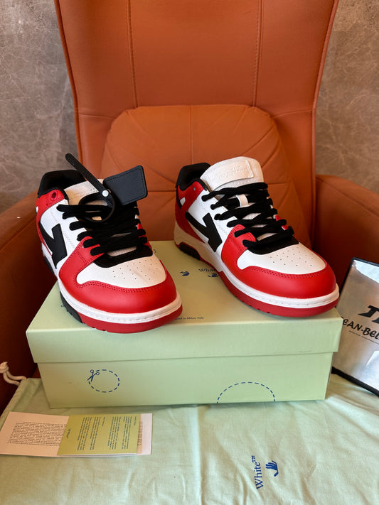 Off-White™ out of office sneakers "red/white/black"