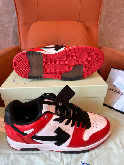 Off-White™ out of office sneakers "red/white/black"