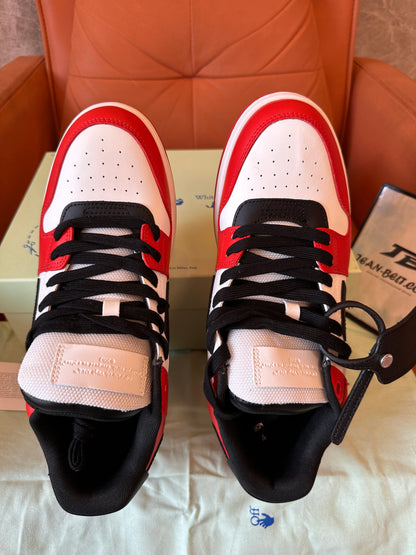 Off-White™ out of office sneakers "red/white/black"