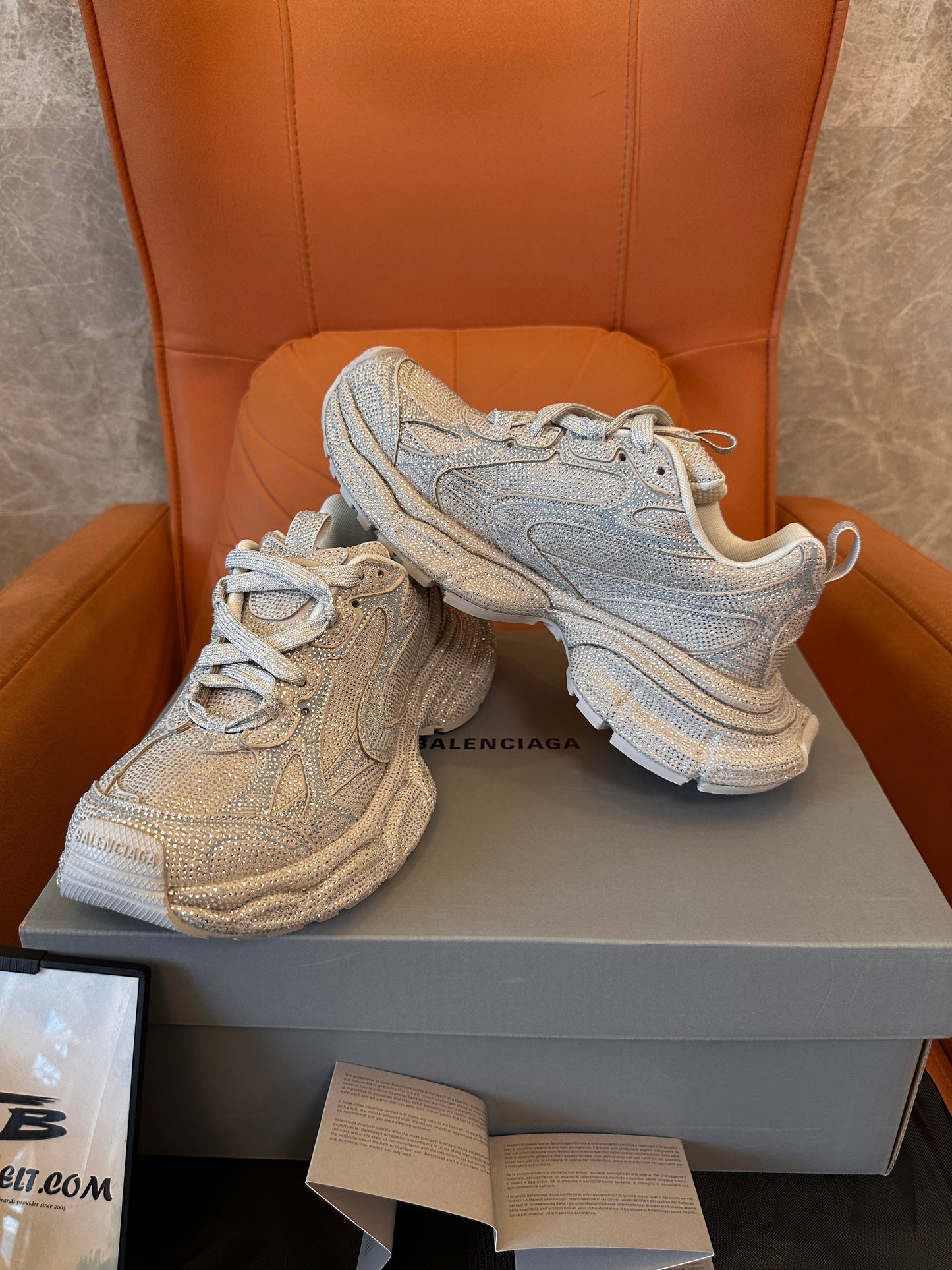 Balenciaga runner crystals edition