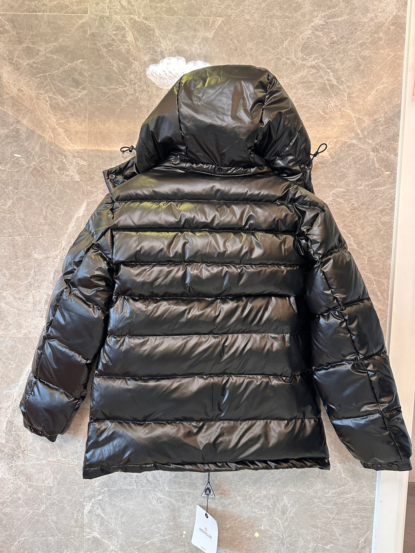 Moncler Genius x Craig Green collaboration black down jacket