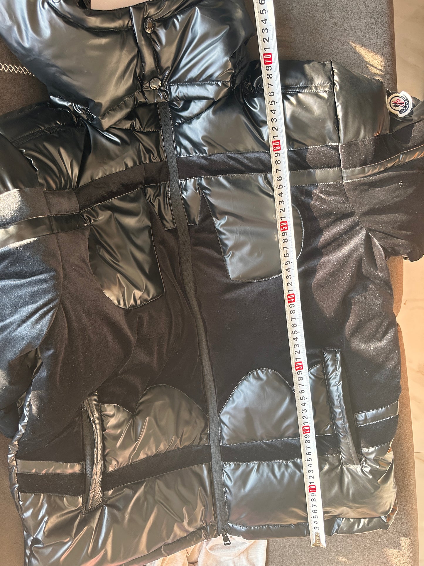 Moncler Genius x Craig Green collaboration black down jacket