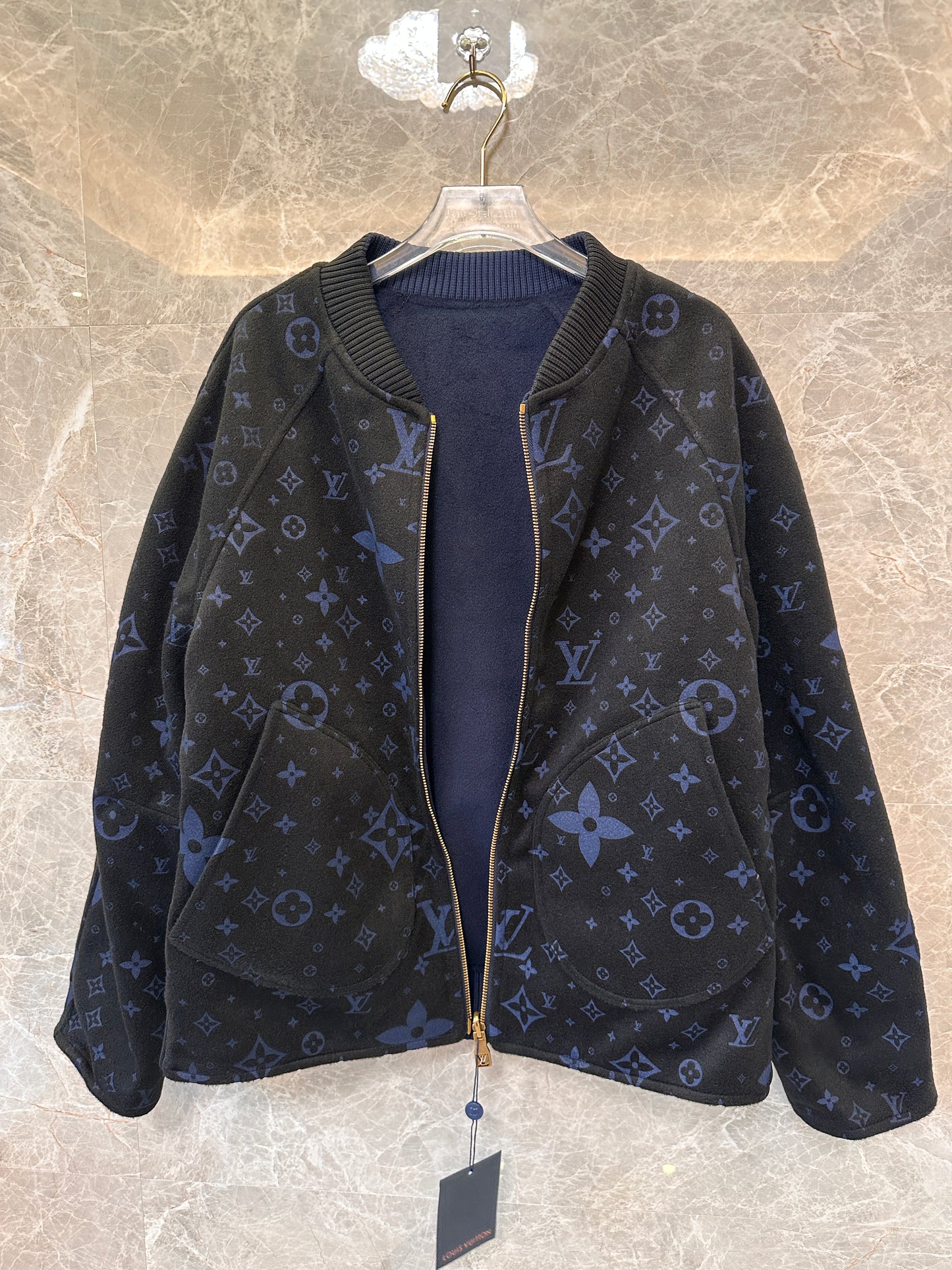 Louis Vuitton monogram bomber jacket