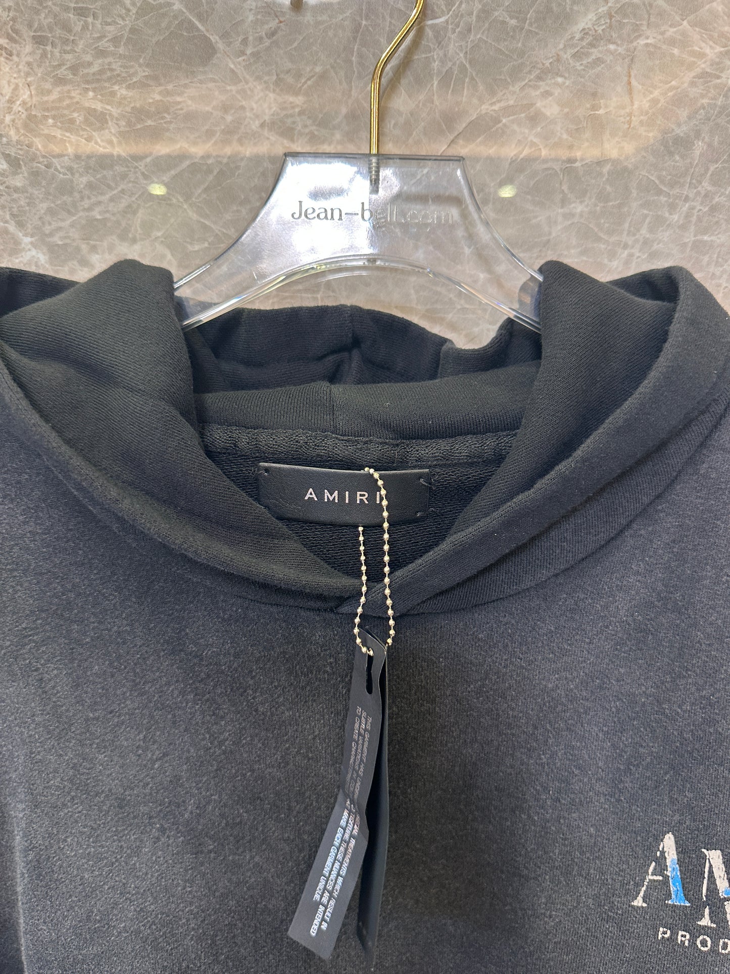 Amiri theatre masks hoodie