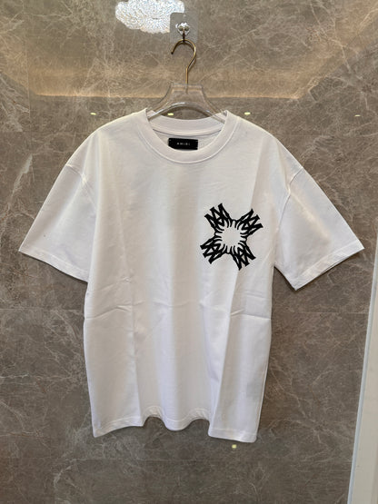 AMIRI white logo print t-shirt