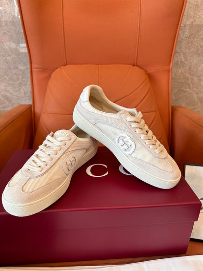 Gucci off white GG mesh sneakers