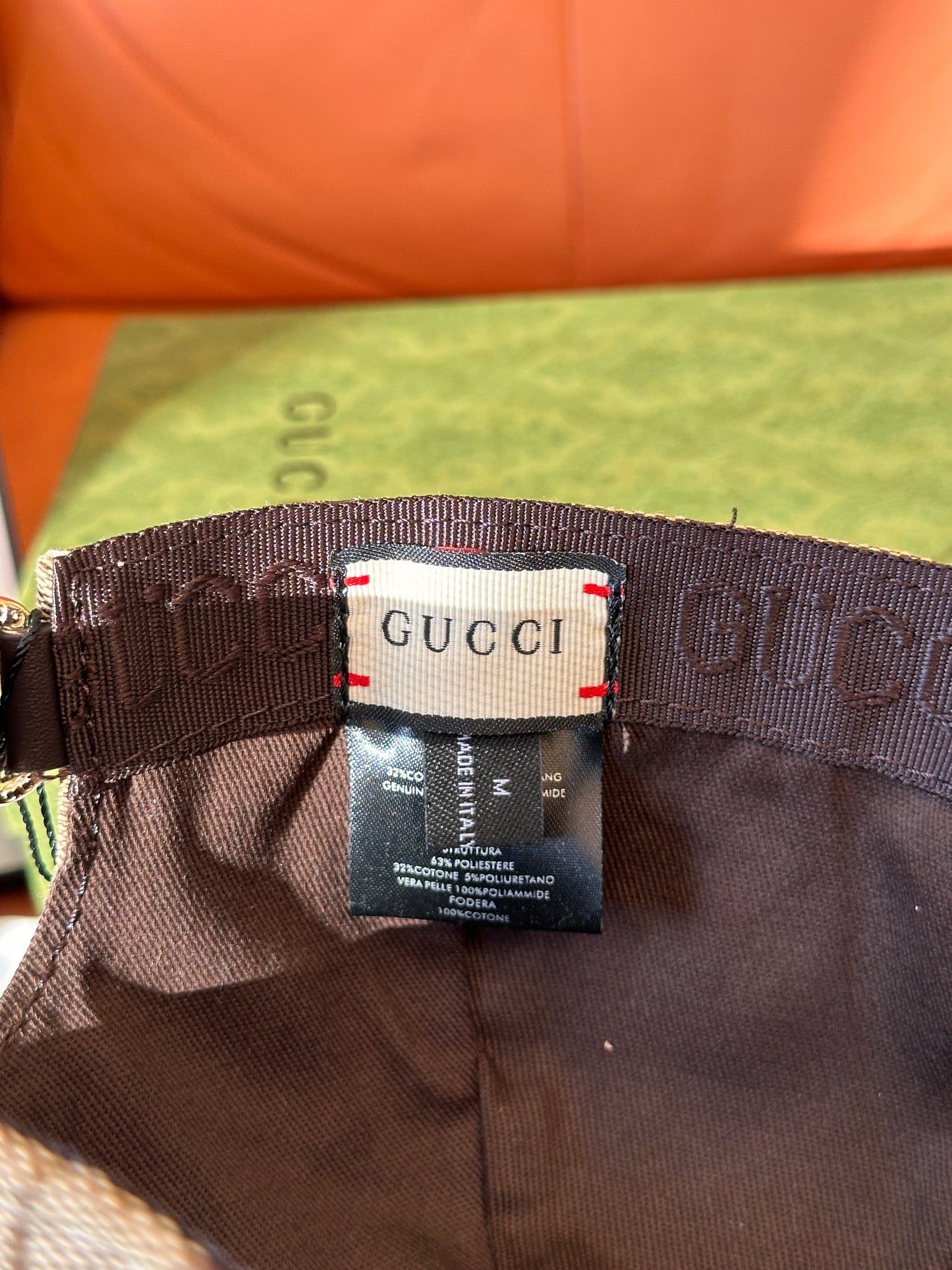 Gucci GG Supreme canvas baseball cap