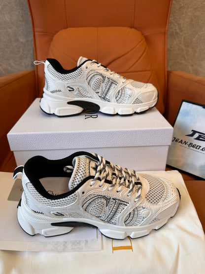 Dior B30 white mesh sneakers