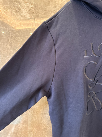 Loewe anagram hoodie – navy blue