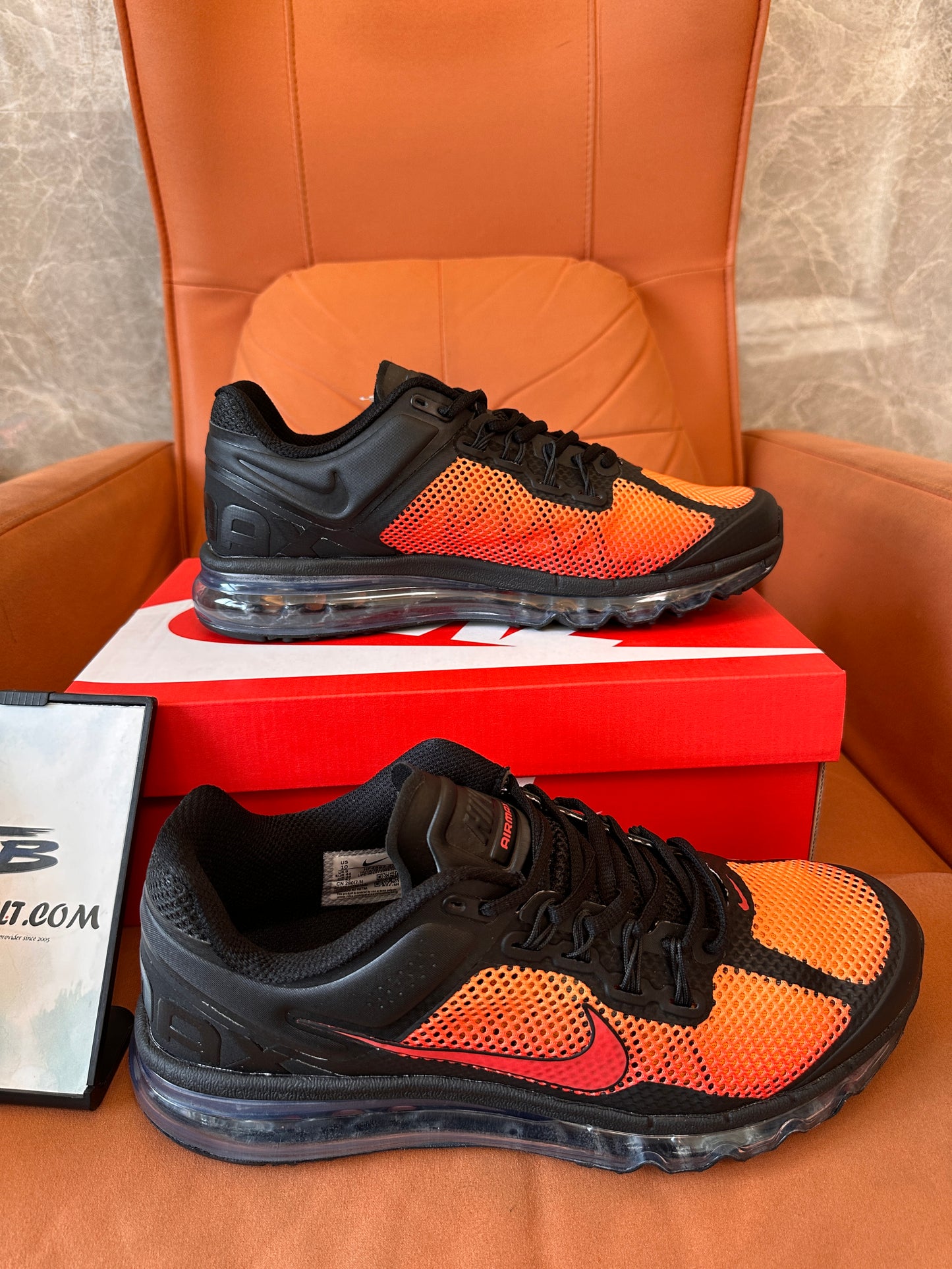 Nike Air Max 2023 Ultra Mesh sneakers - black/orange gradient