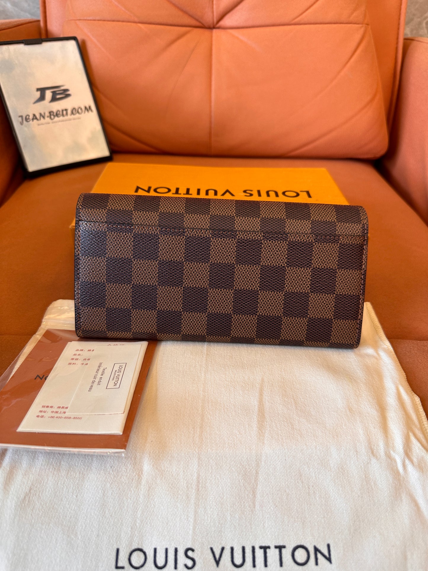 Louis Vuitton Damier Ebene wallet