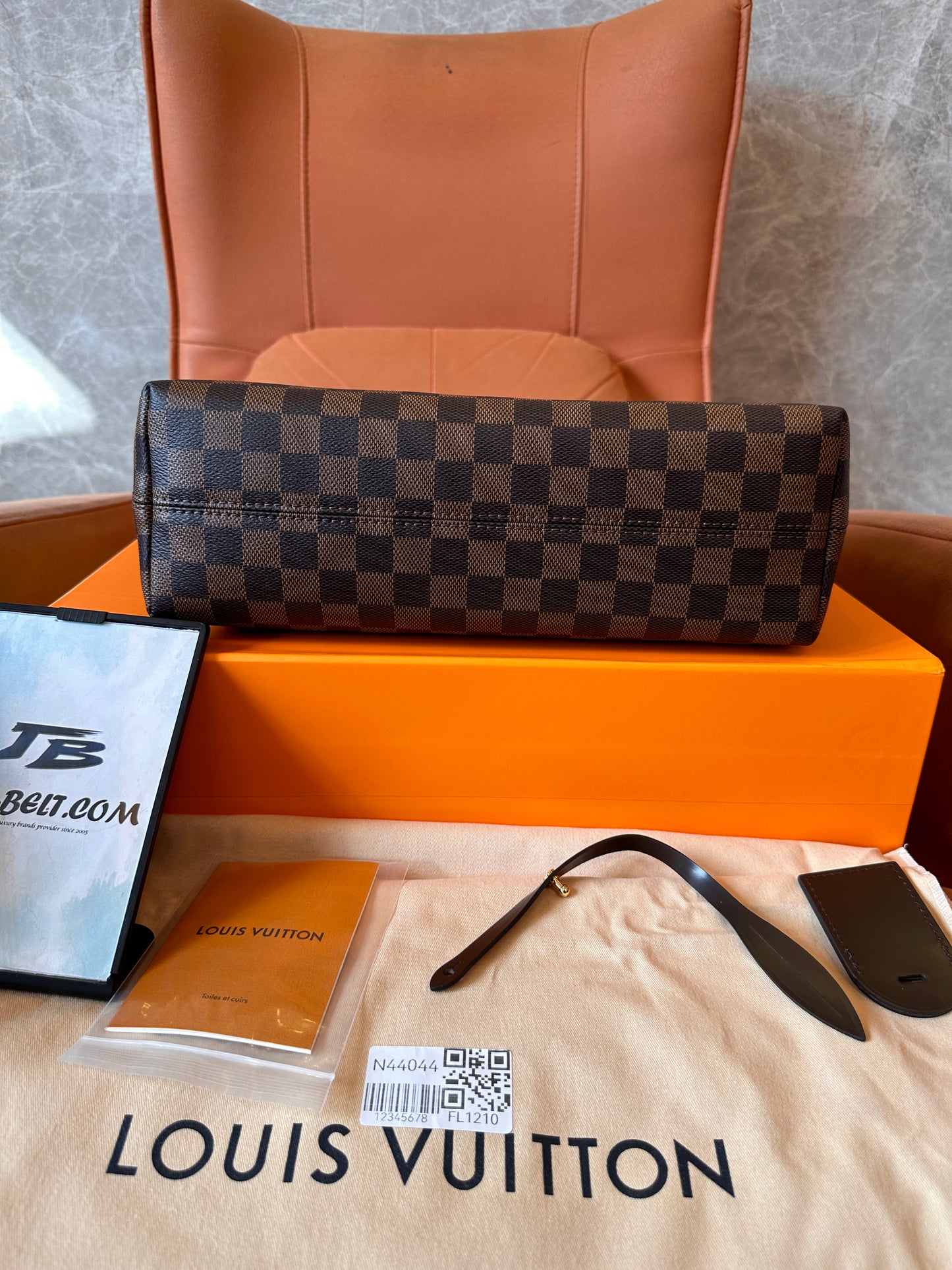 Louis Vuitton Graceful PM Bag - Damier Ebene