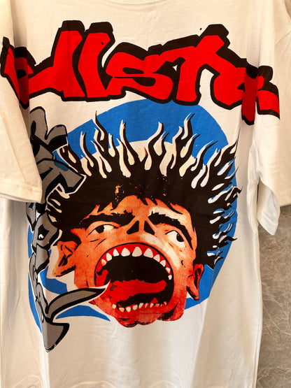 Hellstar graphic oversized t-shirt - white