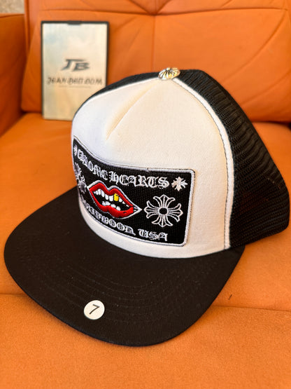 Chrome Hearts trucker hat - classic hollywood style