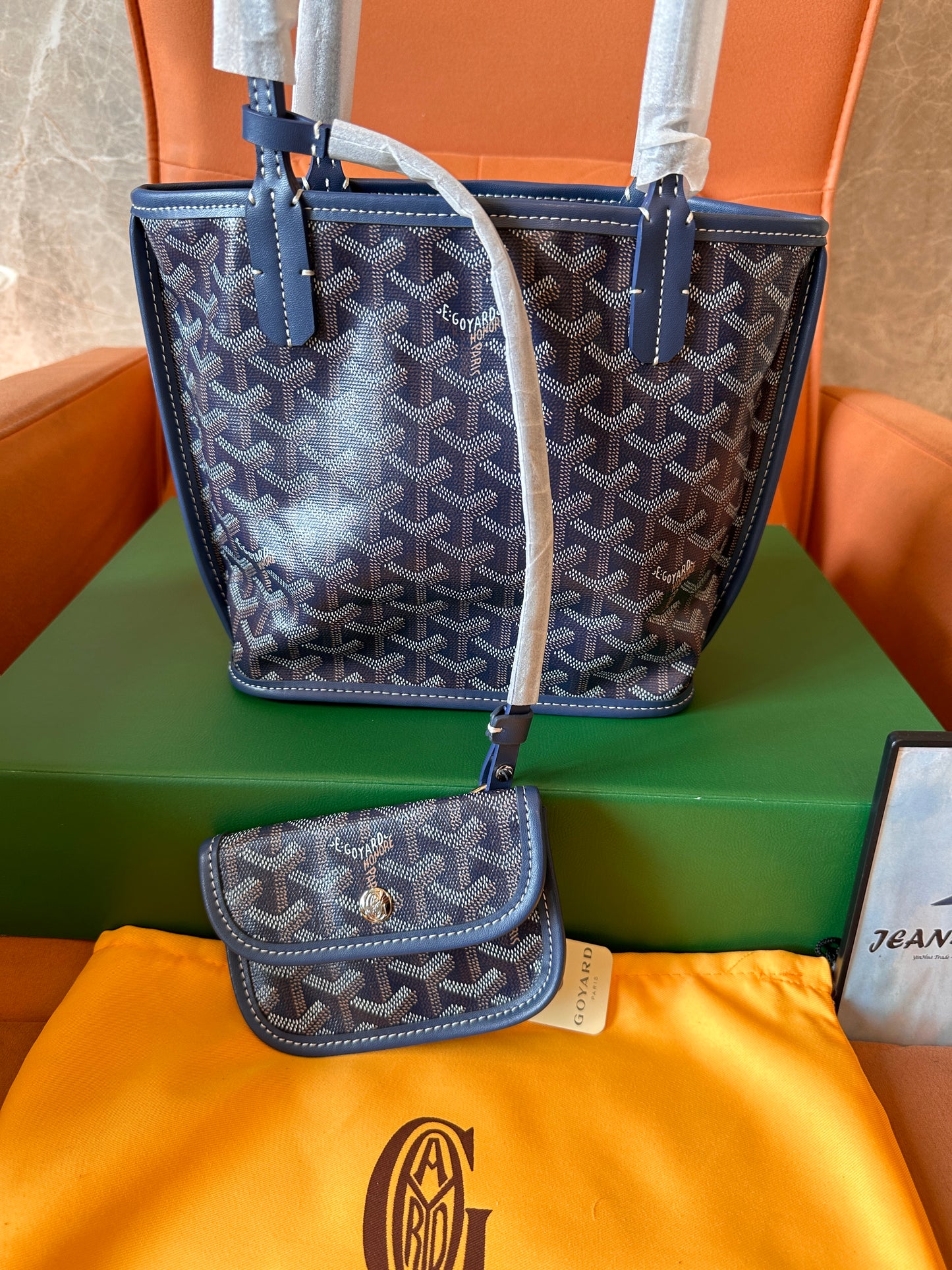 Goyard Saint Louis PM tote bag with mini pouch