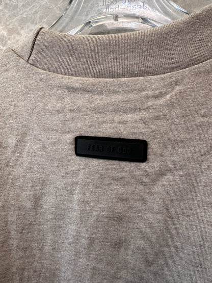 Fear of God Essentials oversized t-shirt in taupe