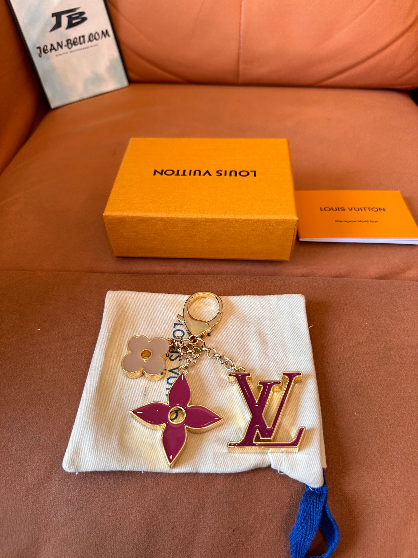 Louis Vuitton keychain bag charm