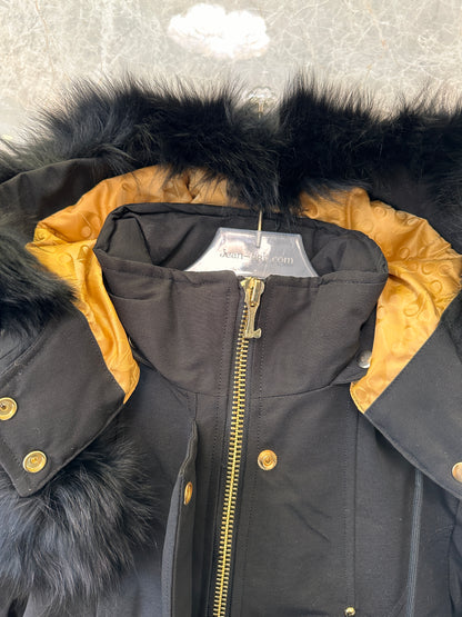 Moose Knuckles gold series parka – black down jacket