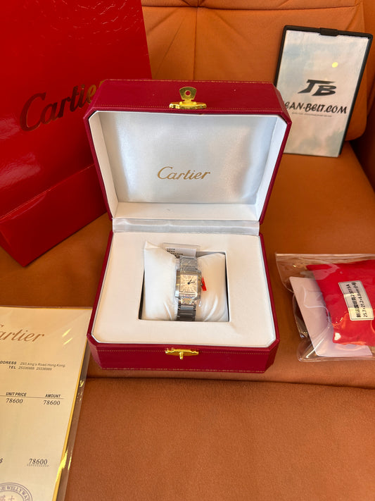 Cartier Tank Française Stainless Steel watch – iconic rectangular design