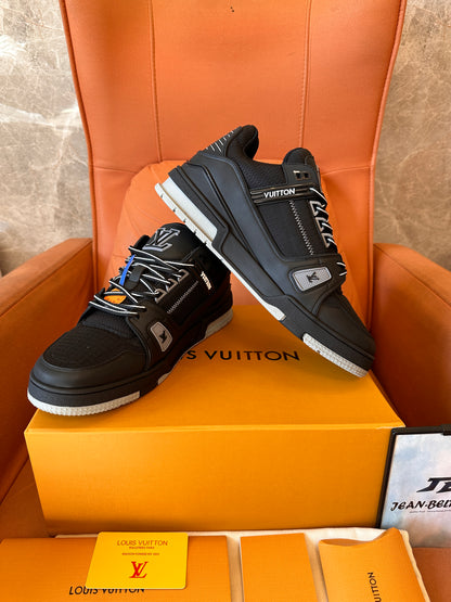 Louis Vuitton LV Trainer sneakers – all black