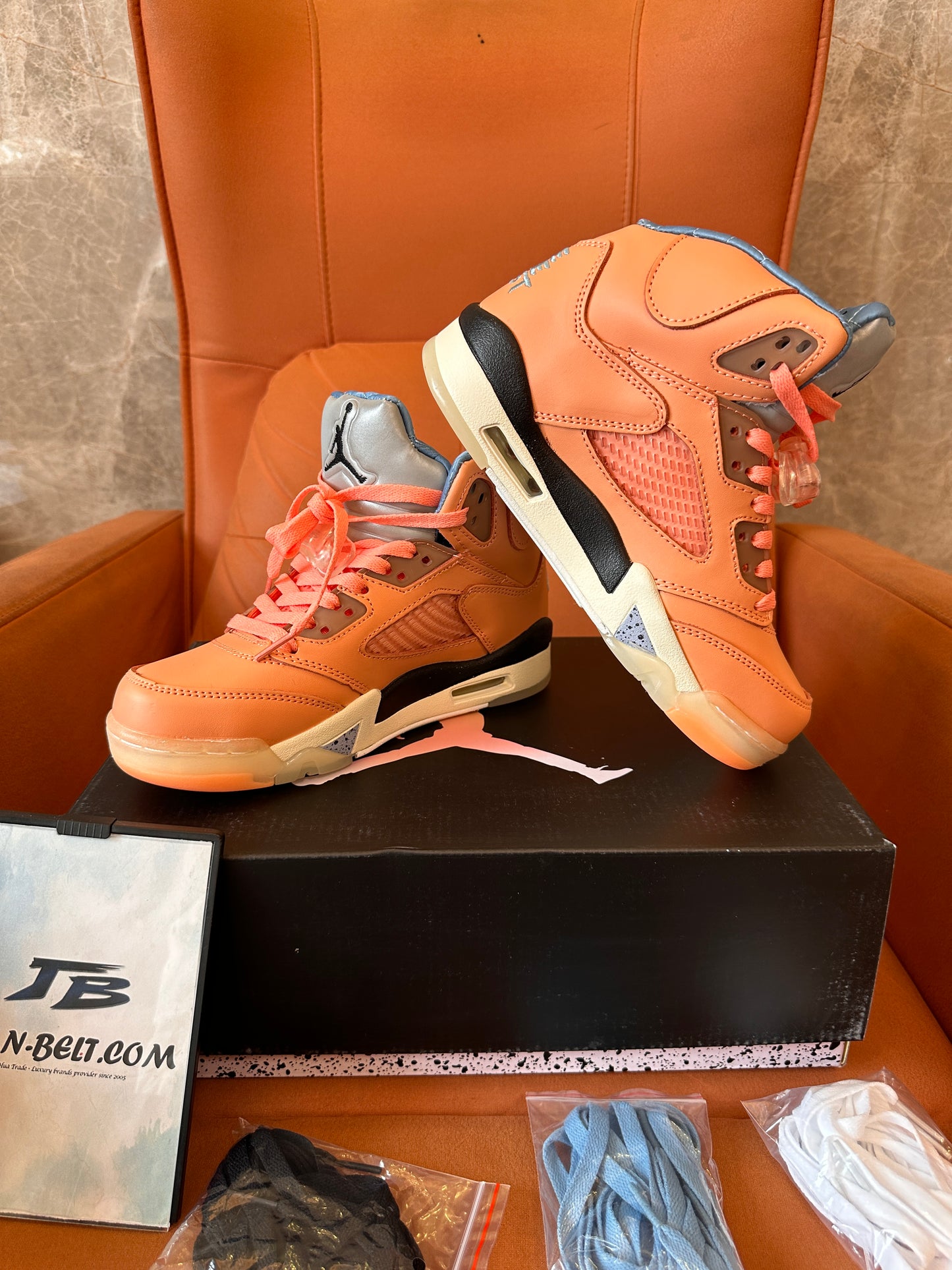 Air Jordan 5 Retro – bright orange