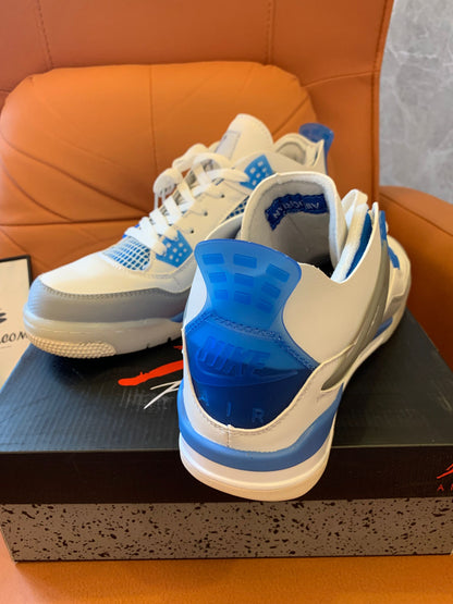 Air Jordan 4 x Off-White -university blue