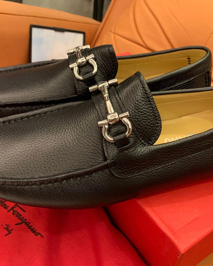 Salvatore Ferragamo Parigi leather loafer