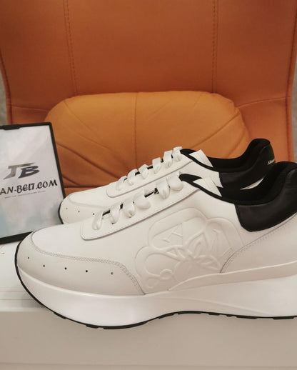 Alexander McQueen Sprint Runner leather low trainers