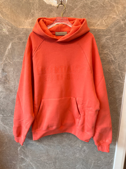 Essentials Fear of God coral hoodie