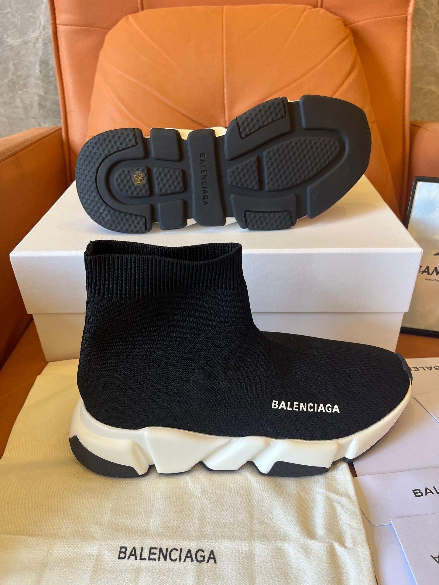 Balenciaga Speed  Sock Sneakers