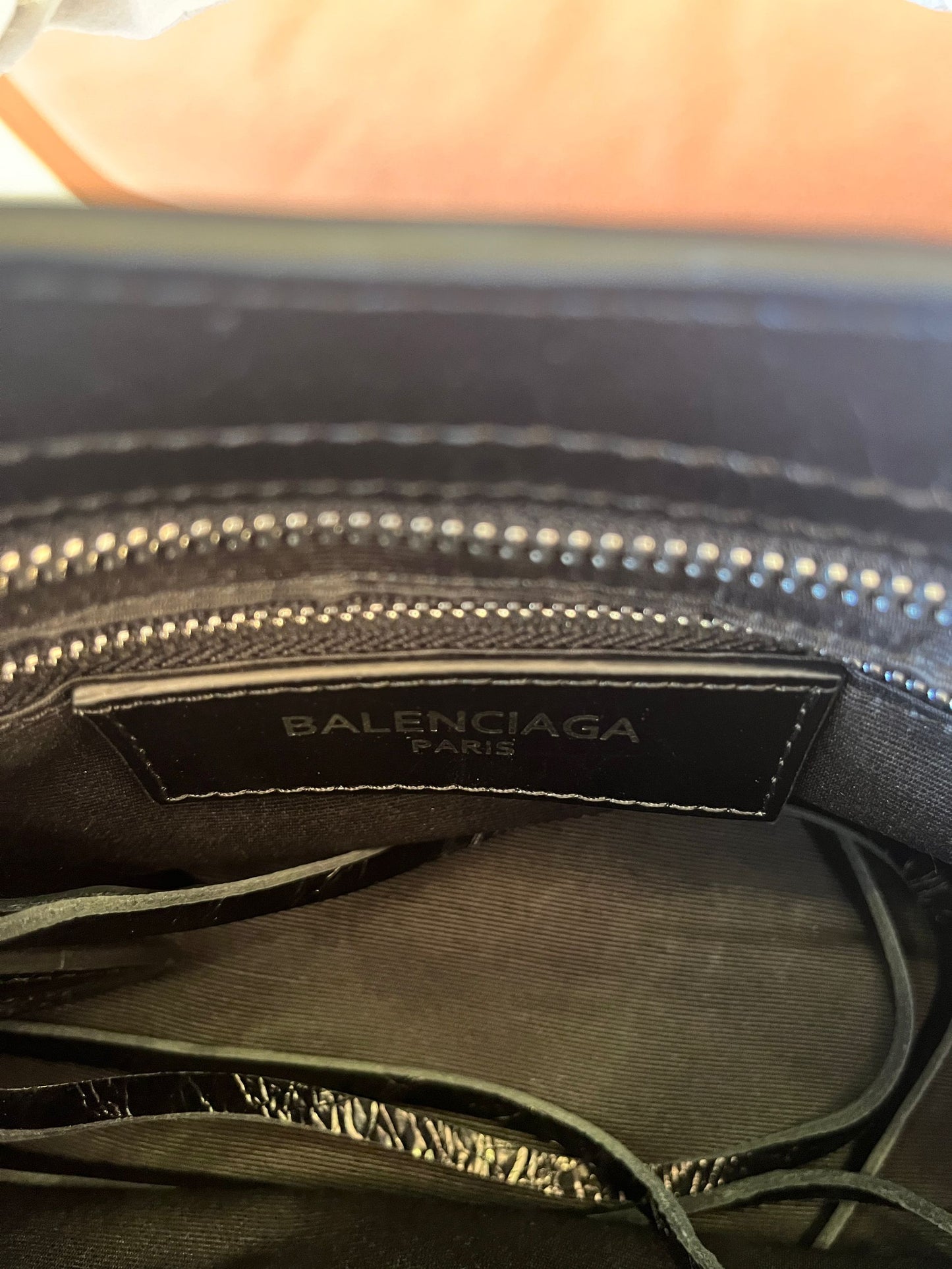 Balenciaga agneau giant 12 mini city black bag