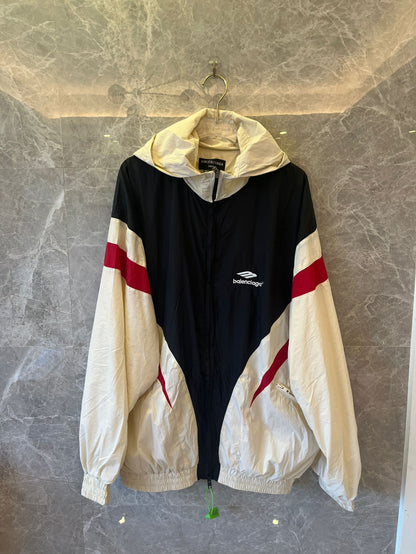 Balenciaga unisex hooded tracksuit jacket