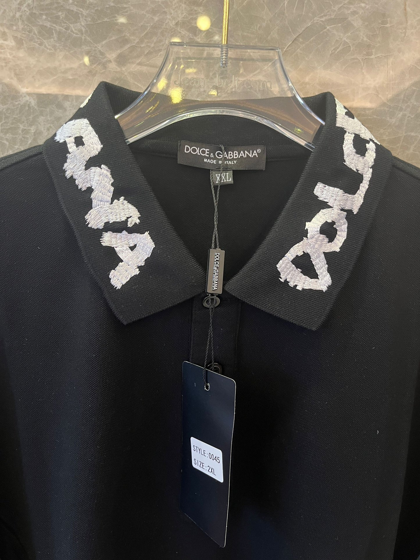 Dolce & Gabbana embroidery  polo shirt with logo collar