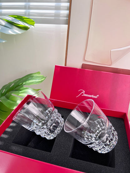 Baccarat LOUXOR Whiskey Glass Set - Luxurious Crystal Design