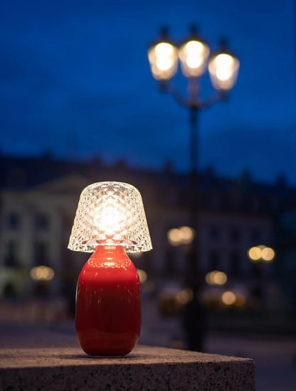 Baccarat Baby Candy Light - Portable Ceramic and Crystal Table Lamp by Jaime Hayon (4 Colors)