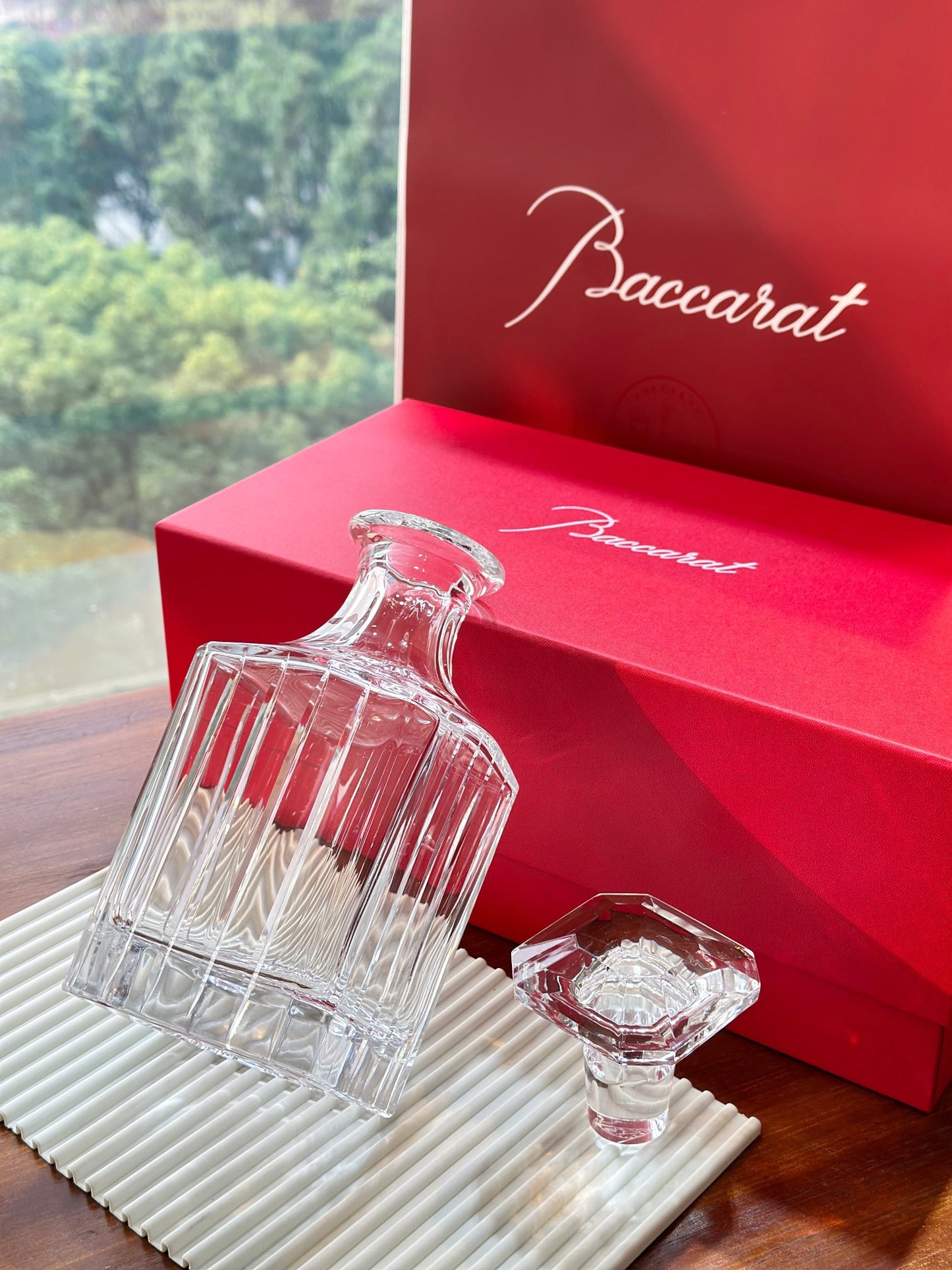 Baccarat Harcourt Whiskey Crystal Decanter