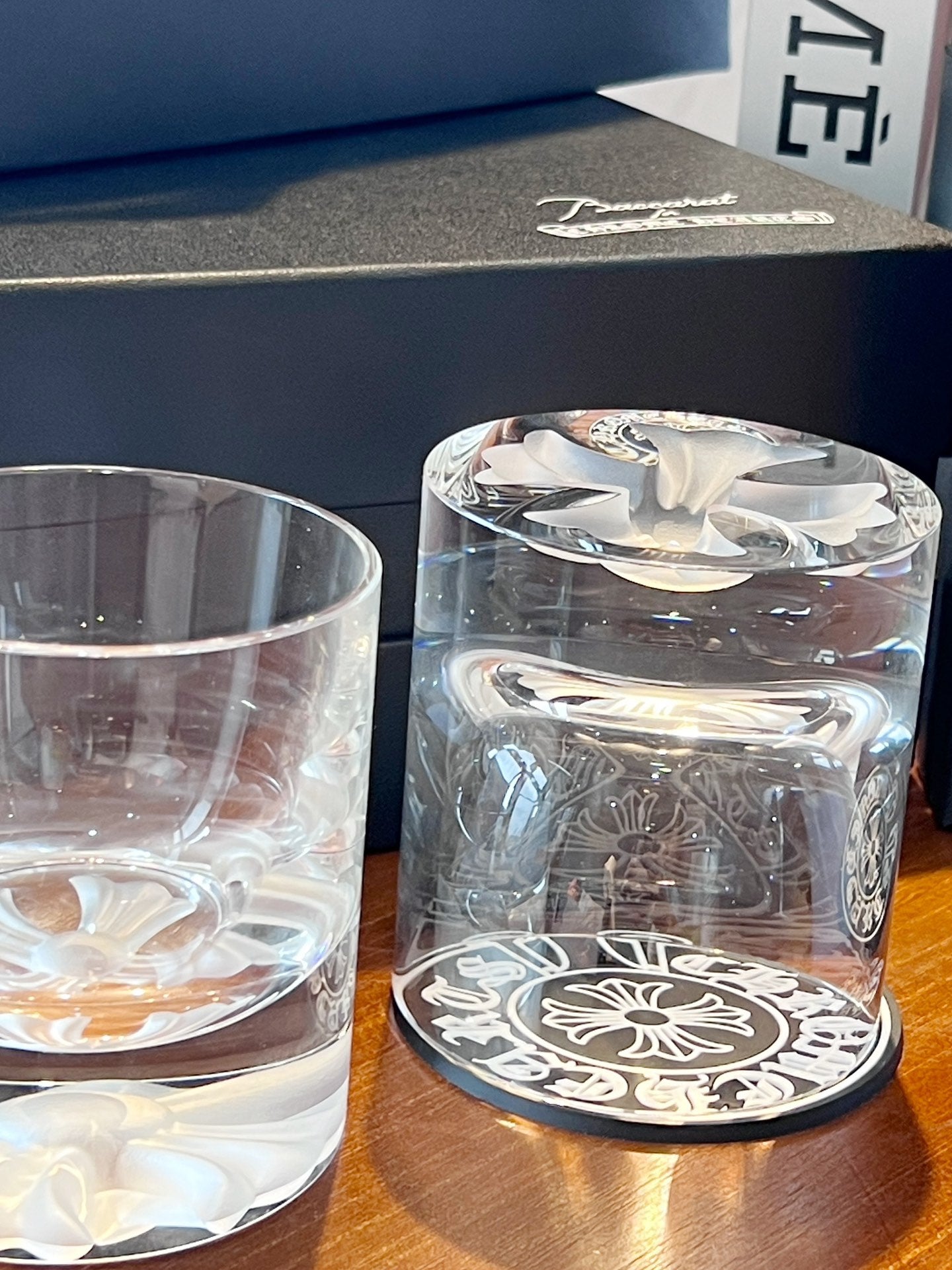 Chrome Hearts x Baccarat Collaboration – Limited Edition Crystal Tumblers