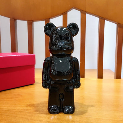 Bearbrick x Baccarat Paris Limited Edition 200% Black Bear