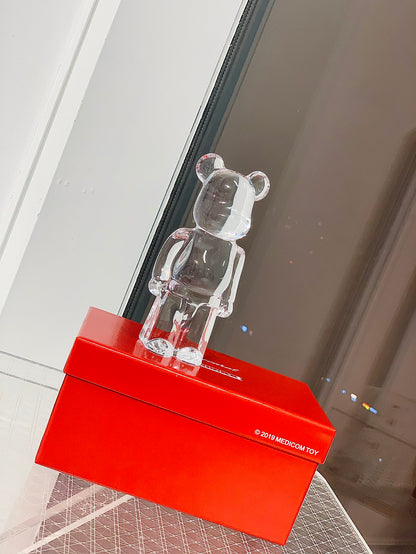 Bearbrick x Baccarat Paris Limited Edition 200% Crystal Bear