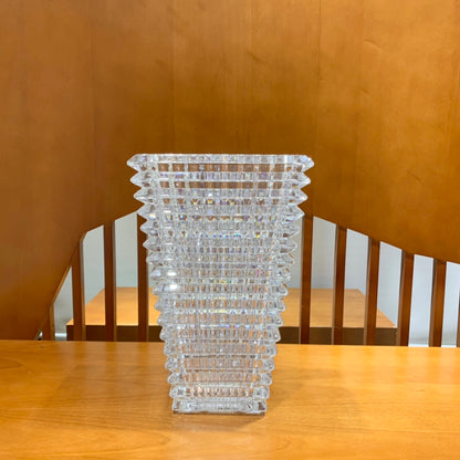 Baccarat Eye Collection Crystal Vase – Large, Transparent