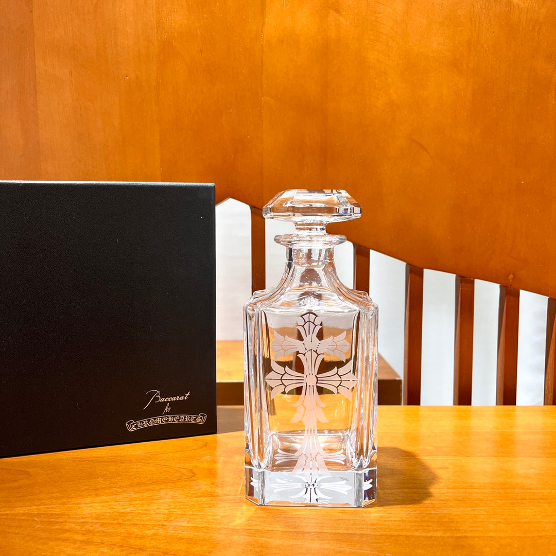 Chrome Hearts x Baccarat Crystal Whiskey Decanter - Limited Edition Designer Collaboration