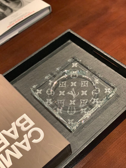 Louis Vuitton x Baccarat Crystal Ashtray – Limited Edition Luxe Home Decor