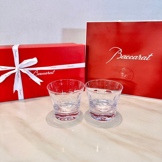 Baccarat BELUGA Whiskey Crystal Tumbler Set