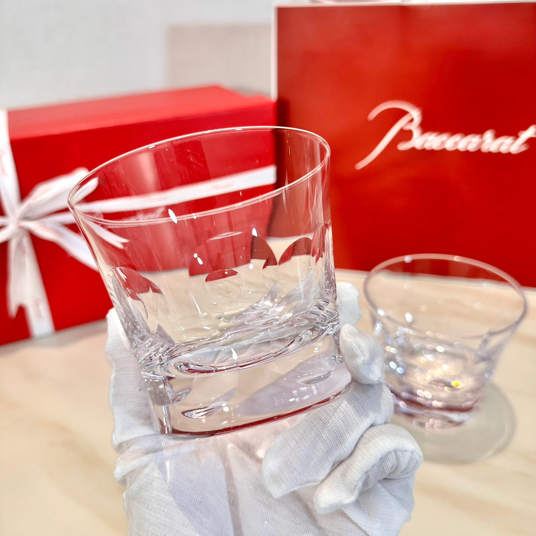 Baccarat BELUGA Whiskey Crystal Tumbler Set